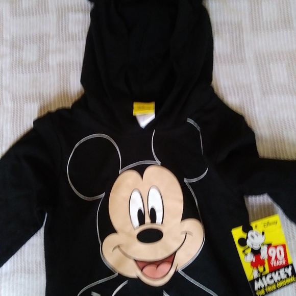 Disney Boys' Mickey Ear Big Face Toddler  Pullover - Picture 2 of 3